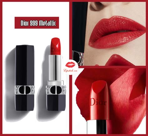 dior metallic 999|Dior 999 lipstick review.